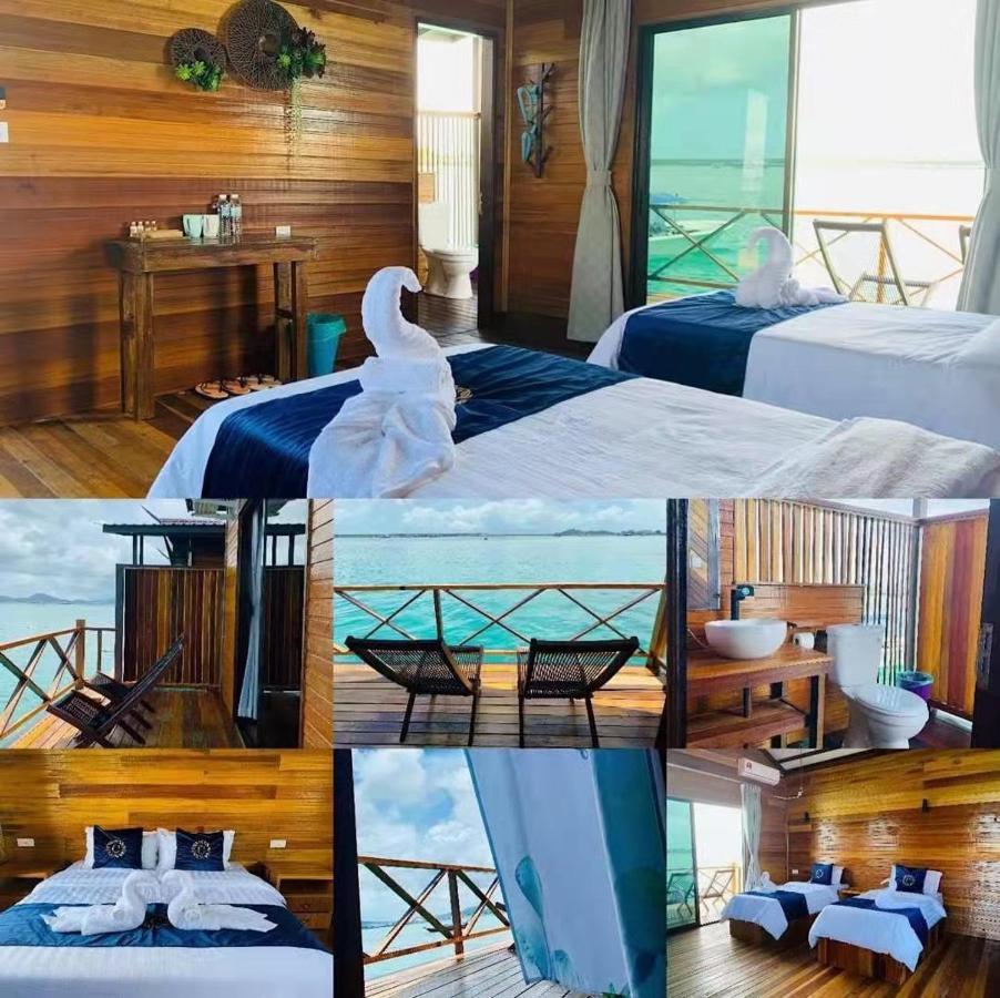 Hôtel Seacoral Water Chalet à Semporna Extérieur photo